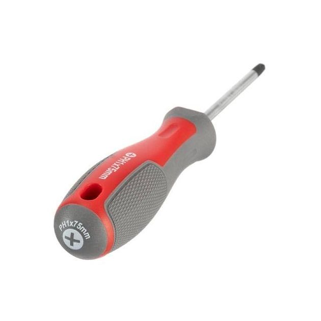 Отвертка крестовая PH1 75 мм, CR-V INTERTOOL VT-3315, фото , изображение 2 | SNABZHENIE.com.ua Отвертка крестовая PH1 75 мм, CR-V INTERTOOL VT-3315, фото , изображение 2 | SNABZHENIE.com.ua
