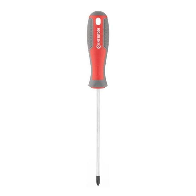 Отвертка крестовая PH1 125 мм CR-V INTERTOOL VT-3317, фото , изображение 3 | SNABZHENIE.com.ua Отвертка крестовая PH1 125 мм CR-V INTERTOOL VT-3317, фото , изображение 3 | SNABZHENIE.com.ua