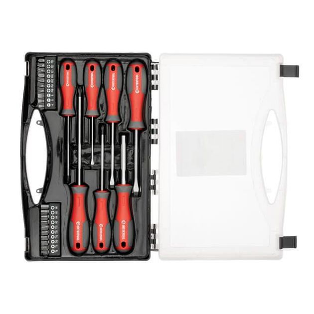 Набор отверток с насадками 27 ед INTERTOOL VT-3351, фото , изображение 6 | SNABZHENIE.com.ua Набор отверток с насадками 27 ед INTERTOOL VT-3351, фото , изображение 6 | SNABZHENIE.com.ua