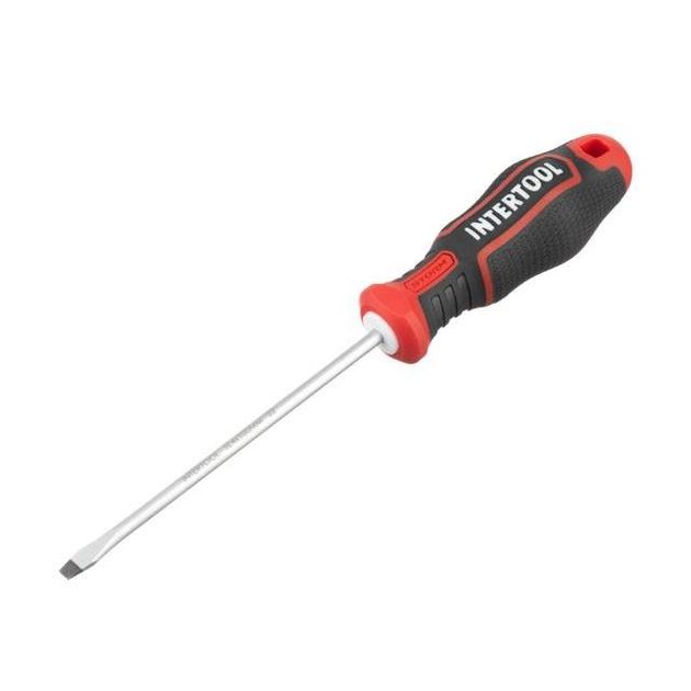 Отвертка шлицевая SL4.0*100 мм, S2, STORM INTERTOOL VT-3403, фото  | SNABZHENIE.com.ua