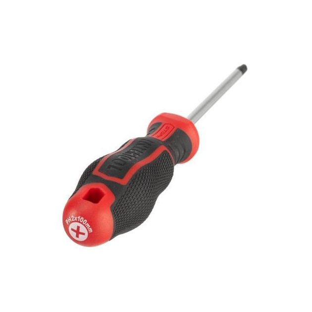 Отвертка крестовая PH2 100 мм, S2, STORM INTERTOOL VT-3420, фото , изображение 2 | SNABZHENIE.com.ua Отвертка крестовая PH2 100 мм, S2, STORM INTERTOOL VT-3420, фото , изображение 2 | SNABZHENIE.com.ua