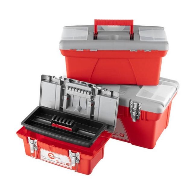 Комплект ящиков для инструмента с замком, 3 шт, INTERTOOL BX-0503, фото  | SNABZHENIE.com.ua