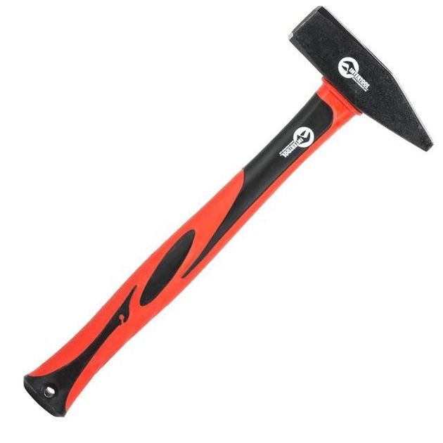 Молоток 1000 г, фиберглассовая ручка INTERTOOL HT-0210, фото  | SNABZHENIE.com.ua