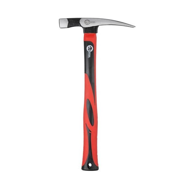 Молоток каменщика 510 г, ручка з фібраскла INTERTOOL HT-0240, фото  | SNABZHENIE.com.ua