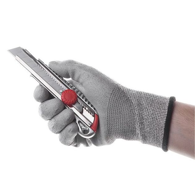 Нож сегментный 18мм с металлической направляющей INTERTOOL HT-0507, фото , изображение 7 | SNABZHENIE.com.ua Нож сегментный 18мм с металлической направляющей INTERTOOL HT-0507, фото , изображение 7 | SNABZHENIE.com.ua