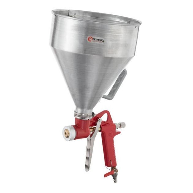 Пневматический распылитель штукатурки INTERTOOL PT-0401, 6000 мл., фото  | SNABZHENIE.com.ua