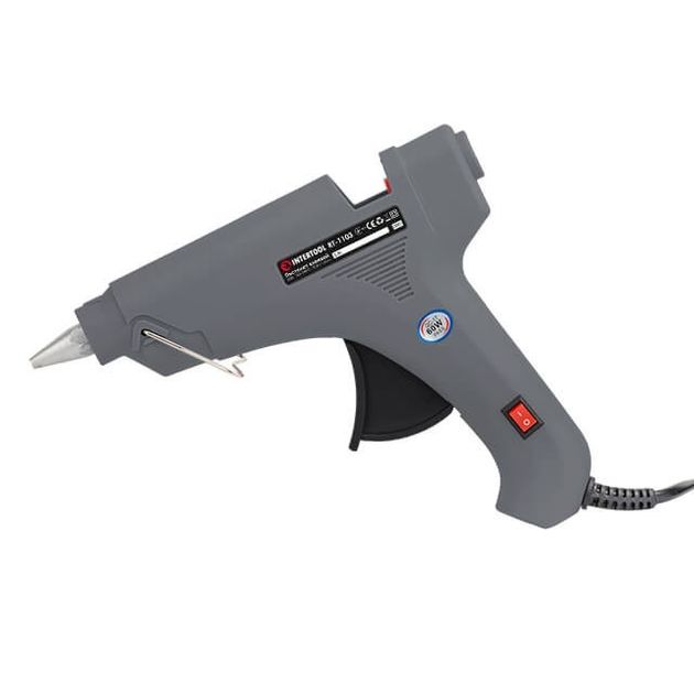 Клеевой пистолет INTERTOOL RT-1103, 60 Вт, 230 В, 10.8-11.5 мм, фото  | SNABZHENIE.com.ua