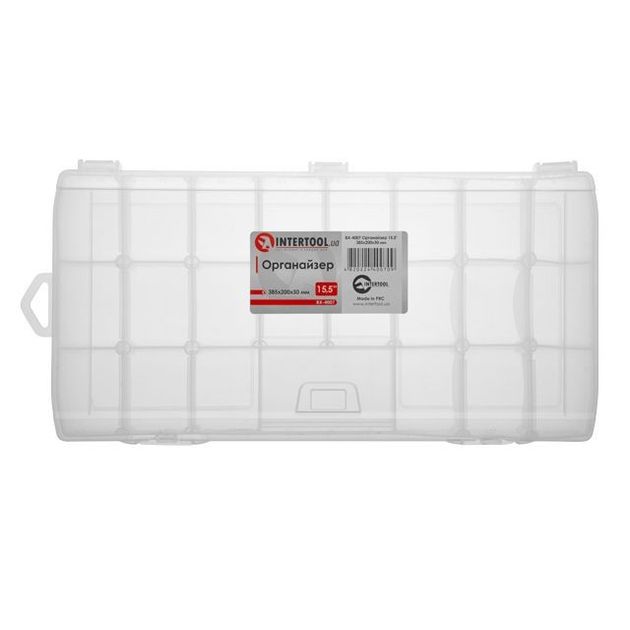 Органайзер INTERTOOL BX-4007 15,5 385x200x50 мм, фото , зображення 3 | SNABZHENIE.com.ua