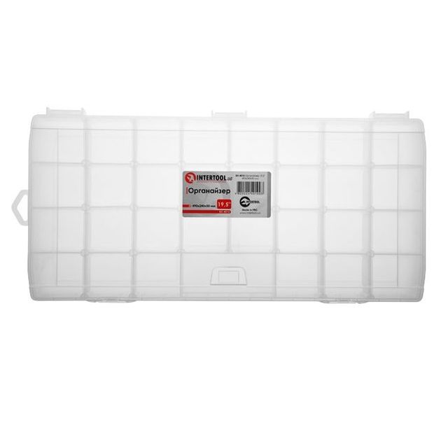 Органайзер INTERTOOL BX-4010 490x240x50 мм, 19,5 л, фото , изображение 3 | SNABZHENIE.com.ua