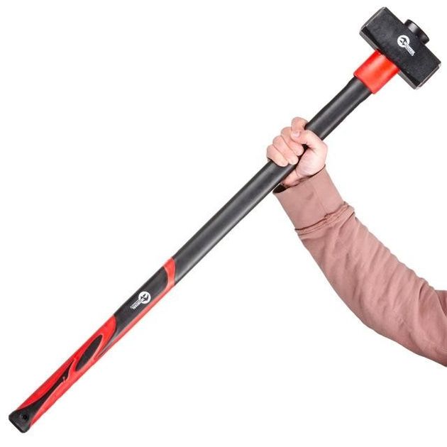 Кувалда 5000 г с ручкой из фибергласса INTERTOOL HT-0245, фото , изображение 6 | SNABZHENIE.com.ua Кувалда 5000 г с ручкой из фибергласса INTERTOOL HT-0245, фото , изображение 6 | SNABZHENIE.com.ua
