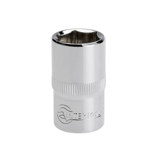 Головка 1/2", 16x38 мм, хром-ванадий INTERTOOL ET-0016, фото , изображение 2 | SNABZHENIE.com.ua Головка 1/2", 16x38 мм, хром-ванадий INTERTOOL ET-0016, фото , изображение 2 | SNABZHENIE.com.ua