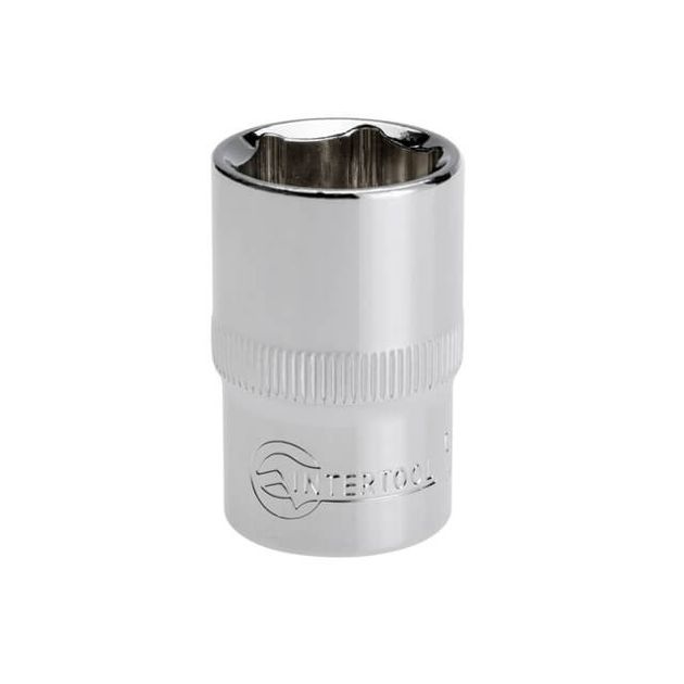 Головка шестигранная 1/2", 18x38 мм, хром-ванадий INTERTOOL ET-0018, фото , зображення 2 | SNABZHENIE.com.ua Головка шестигранная 1/2", 18x38 мм, хром-ванадий INTERTOOL ET-0018, фото , зображення 2 | SNABZHENIE.com.ua