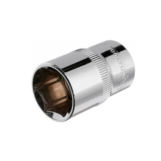 Головка шестигранная 1/2" 18x38 мм INTERTOOL ET-0018, фото  | SNABZHENIE.com.ua