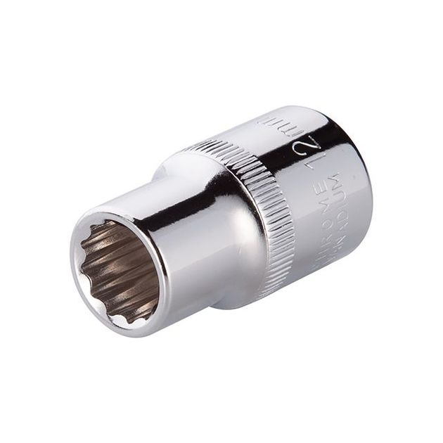 Головка двенадцатигранная, 1/2", 12 мм INTERTOOL ET-0212, фото  | SNABZHENIE.com.ua