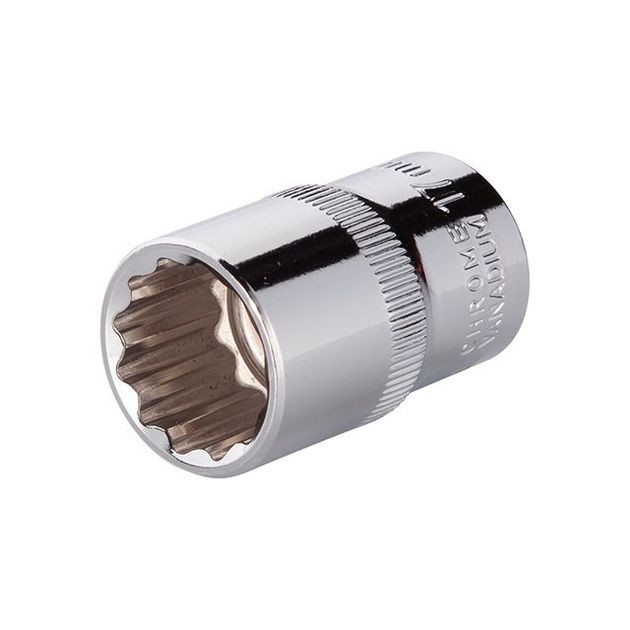Головка 1/2" двенадцатигранная 17 мм INTERTOOL ET-0217, фото  | SNABZHENIE.com.ua