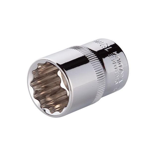 Головка 12-гранная 1/2" 19 мм INTERTOOL ET-0219, фото  | SNABZHENIE.com.ua