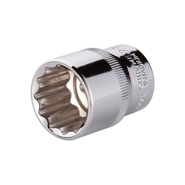 Головка двенадцатигранная, 1/2", 22 мм INTERTOOL ET-0222, фото  | SNABZHENIE.com.ua