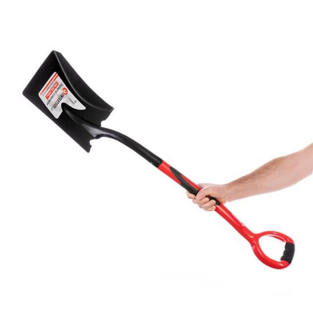 Лопата совкова INTERTOOL FT-2014, ручка з фібрагласу, 238х282х1050 мм, фото , зображення 6 | SNABZHENIE.com.ua