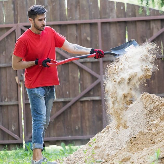 Лопата совкова INTERTOOL FT-2014, ручка з фібрагласу, 238х282х1050 мм, фото , зображення 9 | SNABZHENIE.com.ua