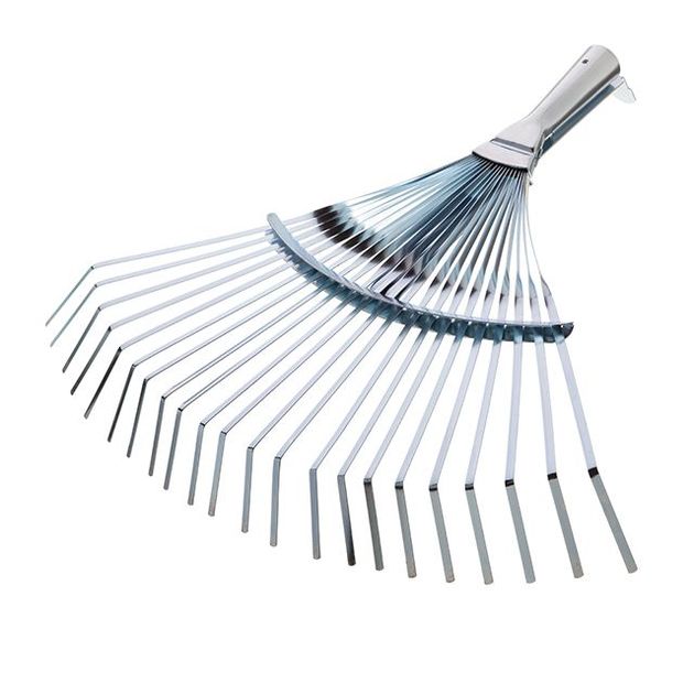 Веерные грабли INTERTOOL FT-3005, 22 прута, ширина регулируется, фото  | SNABZHENIE.com.ua