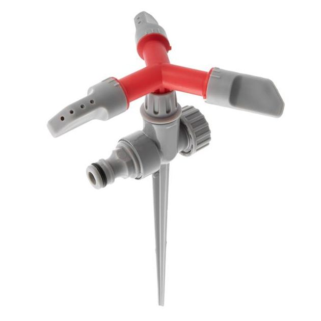 Круговой дождеватель с вращающейся головкой INTERTOOL GE-0055, фото , изображение 5 | SNABZHENIE.com.ua Круговой дождеватель с вращающейся головкой INTERTOOL GE-0055, фото , изображение 5 | SNABZHENIE.com.ua