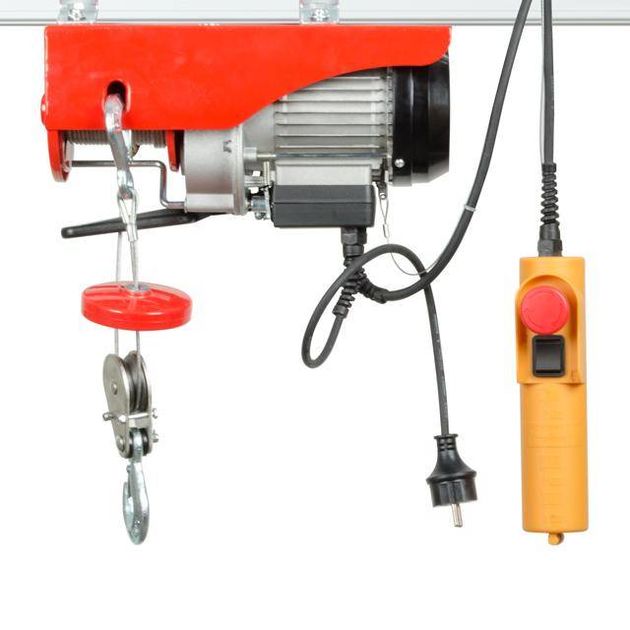 Электрическая лебедка INTERTOOL GT1481, 220В, 500Вт, 250 кг, 12 м, фото , изображение 3 | SNABZHENIE.com.ua Электрическая лебедка INTERTOOL GT1481, 220В, 500Вт, 250 кг, 12 м, фото , изображение 3 | SNABZHENIE.com.ua