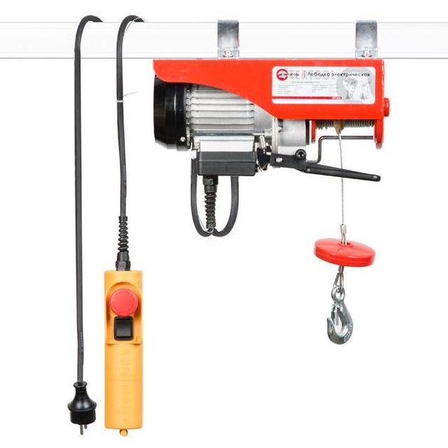 Электрическая лебедка INTERTOOL GT1481, 220В, 500Вт, 250 кг, 12 м, фото  | SNABZHENIE.com.ua