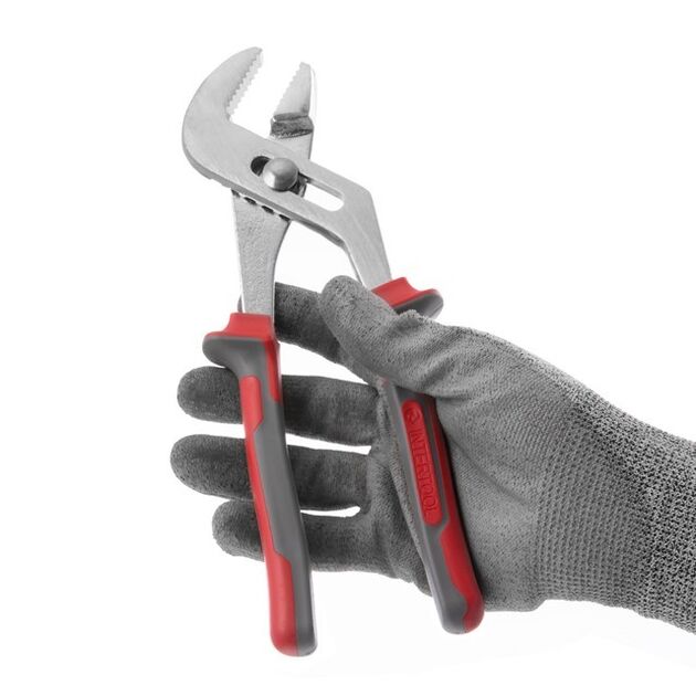 Клещи сантехнические 250 мм INTERTOOL HT-0118, фото , изображение 7 | SNABZHENIE.com.ua Клещи сантехнические 250 мм INTERTOOL HT-0118, фото , изображение 7 | SNABZHENIE.com.ua