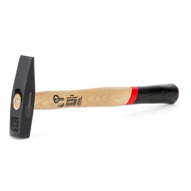 Молоток слесарний 200 г, ручка ясень. INTERTOOL HT-0251, фото , зображення 2 | SNABZHENIE.com.ua Молоток слесарний 200 г, ручка ясень. INTERTOOL HT-0251, фото , зображення 2 | SNABZHENIE.com.ua