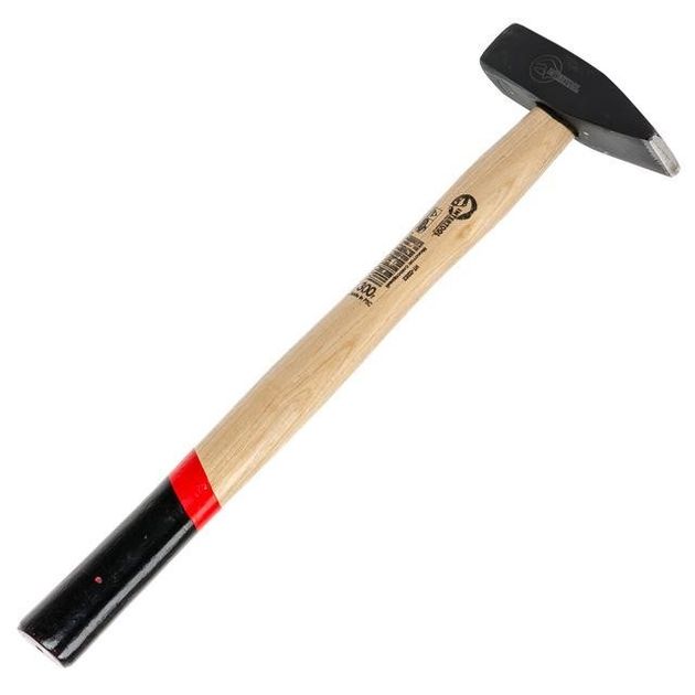 Молоток слесарний 300 г, ручка ясень. INTERTOOL HT-0252, фото , зображення 3 | SNABZHENIE.com.ua Молоток слесарний 300 г, ручка ясень. INTERTOOL HT-0252, фото , зображення 3 | SNABZHENIE.com.ua