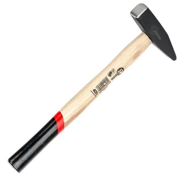 Молоток слесарний 400 г, ручка ясень. INTERTOOL HT-0253, фото , зображення 2 | SNABZHENIE.com.ua Молоток слесарний 400 г, ручка ясень. INTERTOOL HT-0253, фото , зображення 2 | SNABZHENIE.com.ua