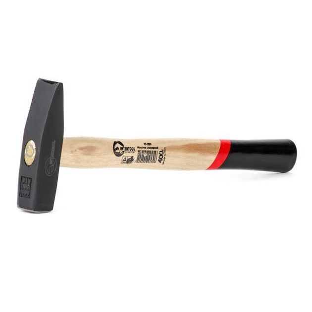 Молоток слесарний 400 г, ручка ясень. INTERTOOL HT-0253, фото , зображення 4 | SNABZHENIE.com.ua Молоток слесарний 400 г, ручка ясень. INTERTOOL HT-0253, фото , зображення 4 | SNABZHENIE.com.ua