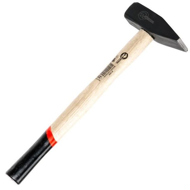 Молоток слесарний 800 г, ручка ясень INTERTOOL HT-0255, фото , зображення 2 | SNABZHENIE.com.ua Молоток слесарний 800 г, ручка ясень INTERTOOL HT-0255, фото , зображення 2 | SNABZHENIE.com.ua