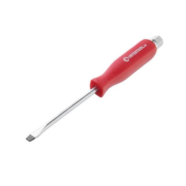 Ударная отвертка SL6x100 мм, Cr-V INTERTOOL HT-0482, фото  | SNABZHENIE.com.ua