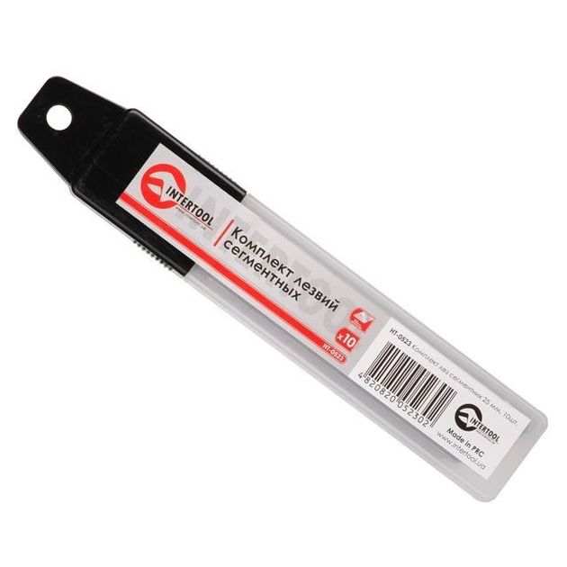 Комплект лезвий 25 мм, 10 шт INTERTOOL HT-0523, фото  | SNABZHENIE.com.ua