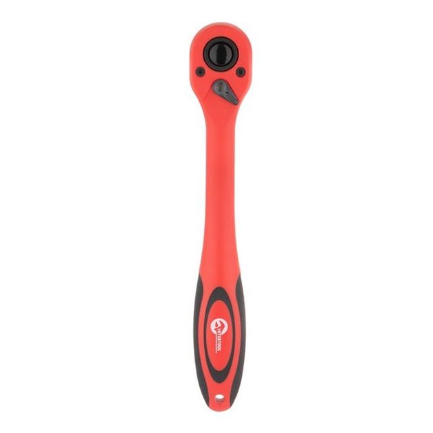 Рукоятка с храповым механизмом на 72 зуба 1/2" изогнутая Cr-v (Professional) INTERTOOL HT-2109, фото , зображення 2 | SNABZHENIE.com.ua Рукоятка с храповым механизмом на 72 зуба 1/2" изогнутая Cr-v (Professional) INTERTOOL HT-2109, фото , зображення 2 | SNABZHENIE.com.ua