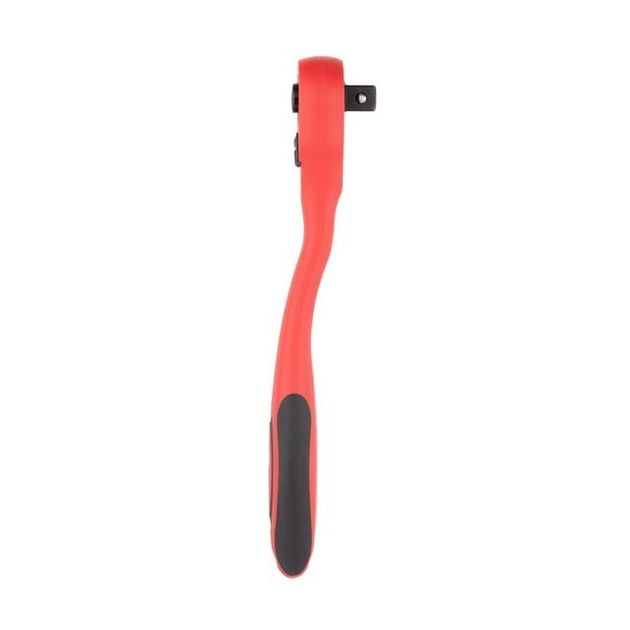 Рукоятка с храповым механизмом на 72 зуба 1/2" изогнутая Cr-v (Professional) INTERTOOL HT-2109, фото , зображення 3 | SNABZHENIE.com.ua Рукоятка с храповым механизмом на 72 зуба 1/2" изогнутая Cr-v (Professional) INTERTOOL HT-2109, фото , зображення 3 | SNABZHENIE.com.ua