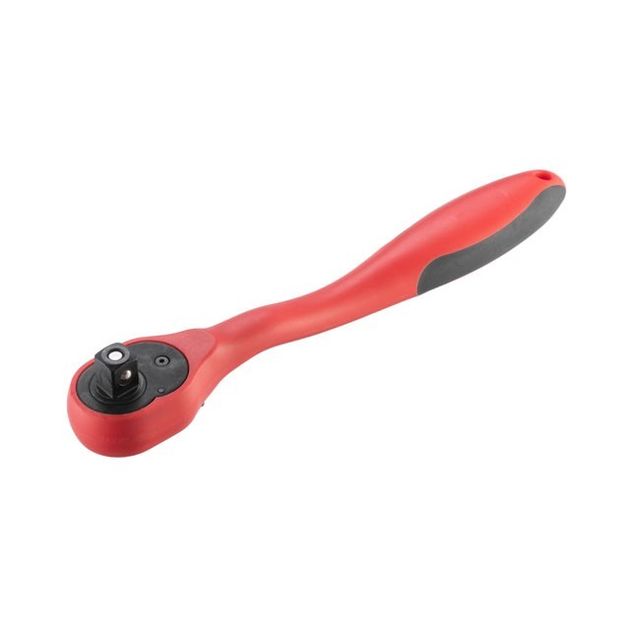 Рукоятка с храповым механизмом на 72 зуба 1/2" изогнутая Cr-v (Professional) INTERTOOL HT-2109, фото , зображення 4 | SNABZHENIE.com.ua Рукоятка с храповым механизмом на 72 зуба 1/2" изогнутая Cr-v (Professional) INTERTOOL HT-2109, фото , зображення 4 | SNABZHENIE.com.ua