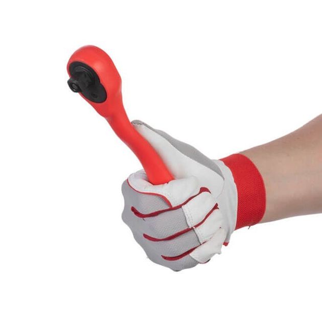 Рукоятка с храповым механизмом на 72 зуба 1/2" изогнутая Cr-v (Professional) INTERTOOL HT-2109, фото , зображення 6 | SNABZHENIE.com.ua Рукоятка с храповым механизмом на 72 зуба 1/2" изогнутая Cr-v (Professional) INTERTOOL HT-2109, фото , зображення 6 | SNABZHENIE.com.ua