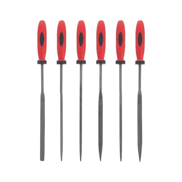 Набор надфилей INTERTOOL HT-3706, 6 шт., фото , изображение 2 | SNABZHENIE.com.ua Набор надфилей INTERTOOL HT-3706, 6 шт., фото , изображение 2 | SNABZHENIE.com.ua