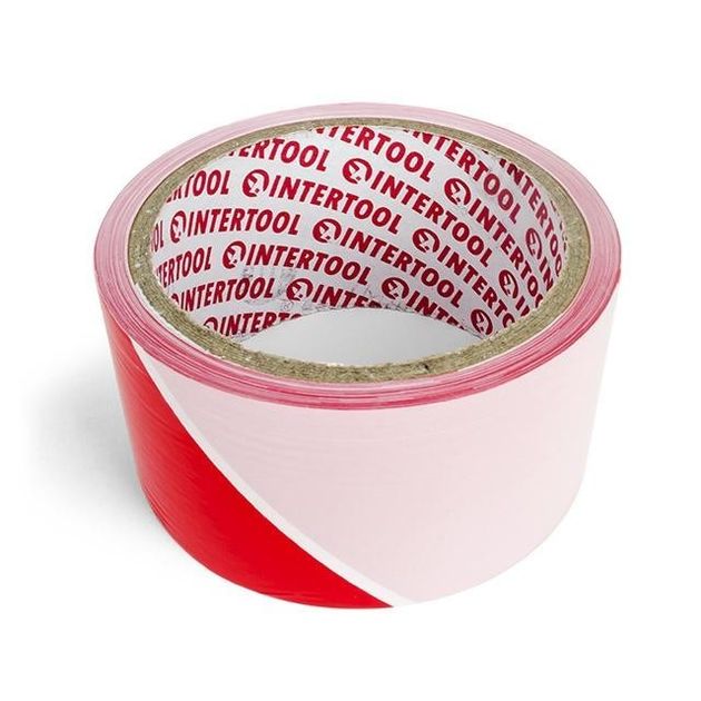 Лента сигнальна 50 мм*50 м INTERTOOL KT-0941, фото , зображення 3 | SNABZHENIE.com.ua Лента сигнальна 50 мм*50 м INTERTOOL KT-0941, фото , зображення 3 | SNABZHENIE.com.ua