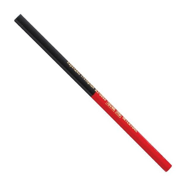 Карандаш столярный 7", 12 шт/уп. INTERTOOL KT-5003, фото  | SNABZHENIE.com.ua