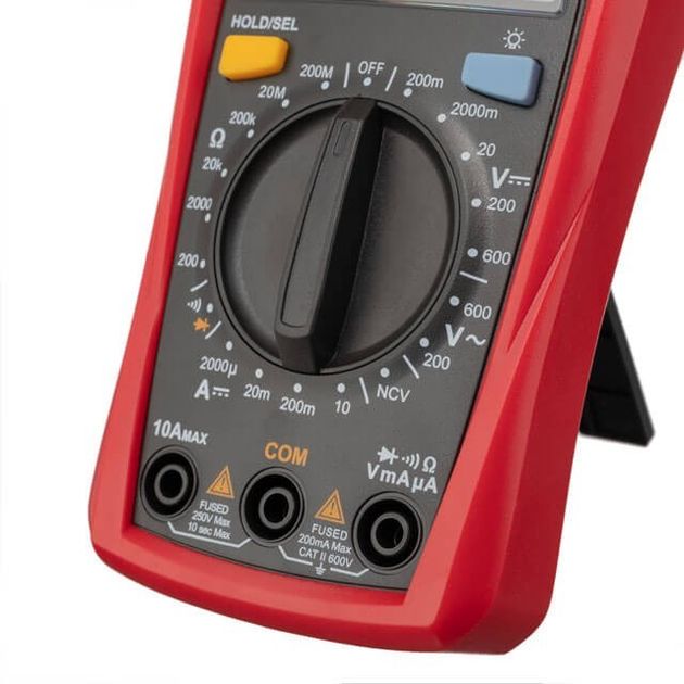Цифровой мультиметр INTERTOOL MD-0001 CAT II 300 В / CAT I 600 В, фото , изображение 7 | SNABZHENIE.com.ua Цифровой мультиметр INTERTOOL MD-0001 CAT II 300 В / CAT I 600 В, фото , изображение 7 | SNABZHENIE.com.ua