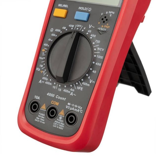 Цифровой мультиметр INTERTOOL MD-0002 CAT III 600 В / CAT II 1000 В, фото , изображение 7 | SNABZHENIE.com.ua