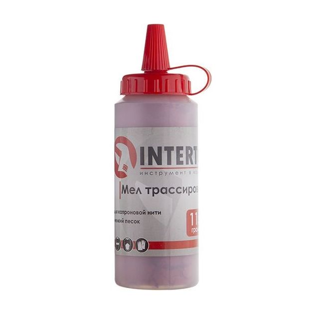 Мел трассировочный красный INTERTOOL MT-0006, 115 г, фото  | SNABZHENIE.com.ua