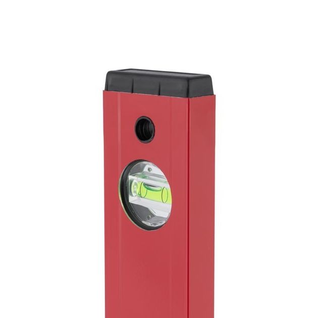 Уровень будівельний 400мм 3 віконця, перетин 22*59 мм Проф INTERTOOL MT-1131, фото , зображення 4 | SNABZHENIE.com.ua