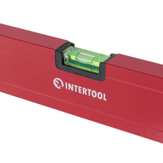 Уровень будівельний 400мм 3 віконця, перетин 22*59 мм Проф INTERTOOL MT-1131, фото , зображення 5 | SNABZHENIE.com.ua