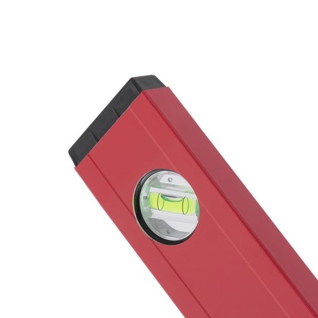 Уровень будівельний 400мм 3 віконця, перетин 22*59 мм Проф INTERTOOL MT-1131, фото , зображення 6 | SNABZHENIE.com.ua