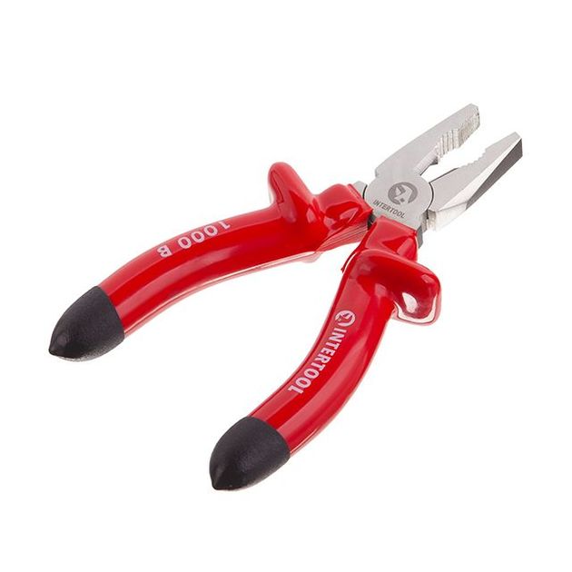 Плоскогубцы 160 мм 1000 В INTERTOOL NT-0312, фото , изображение 2 | SNABZHENIE.com.ua Плоскогубцы 160 мм 1000 В INTERTOOL NT-0312, фото , изображение 2 | SNABZHENIE.com.ua