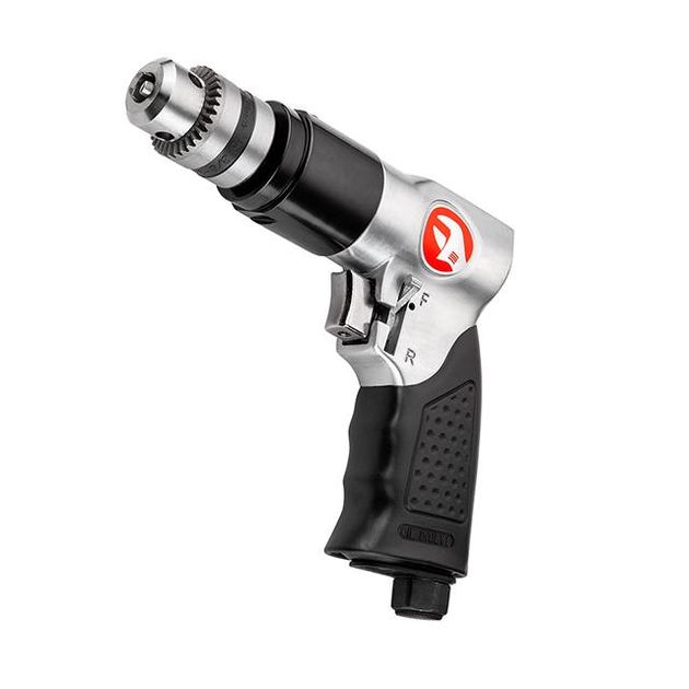 Пневматическая дрель с реверсом 1,5-10 мм, 3/8 INTERTOOL PT-0902, фото , изображение 5 | SNABZHENIE.com.ua